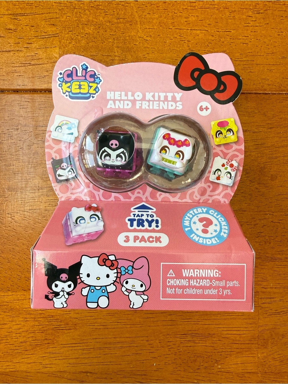 Hello Kitty cLic Keez 3-Pack